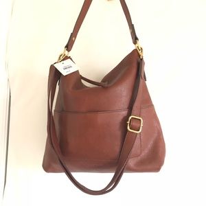 Fossil genuine leather bag NEW 100% Authentic